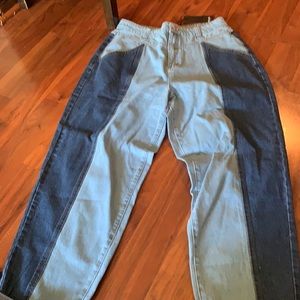 Two town jeans from Nasty Gal